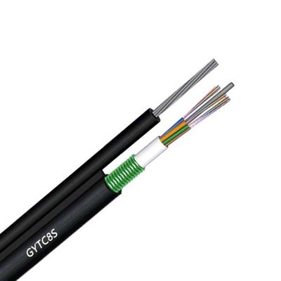 Figure 8 Self Supporting Fiber Optic Cable Steel Armored Cable GYTC8S Aerial Cable
